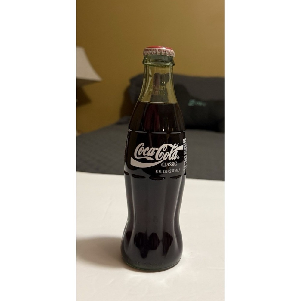 1996 Coca-Cola Classic Olympic Commemorative Bottle – Sealed Full Glass Bottle